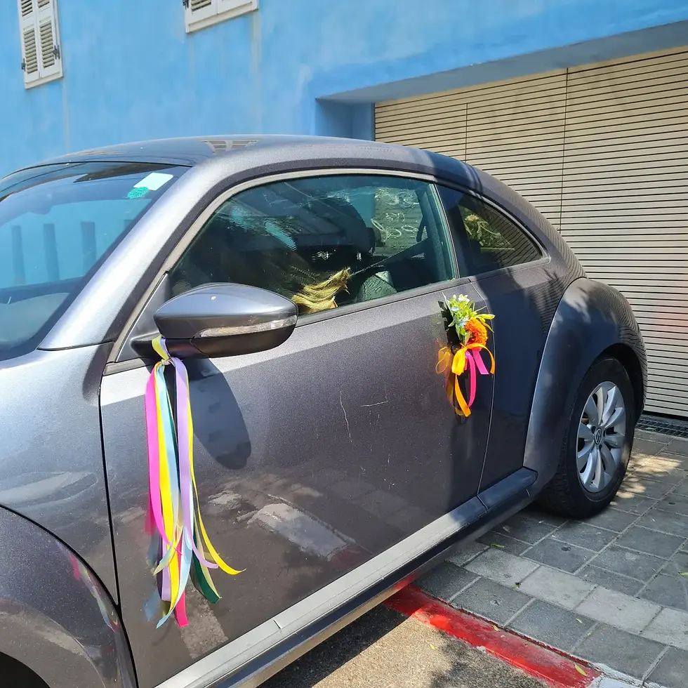 עיצוב רכב חתונה