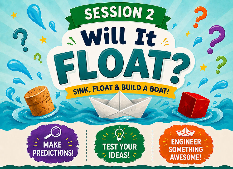 Little Scientist: Will it Float?
