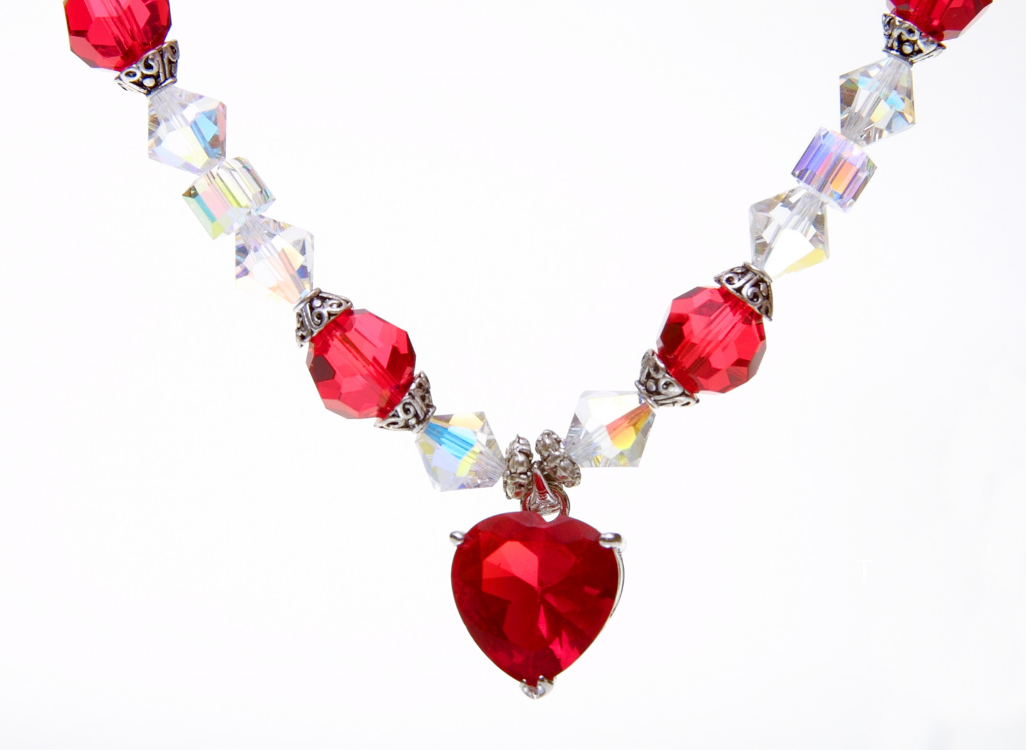 Crimson Frost Necklet