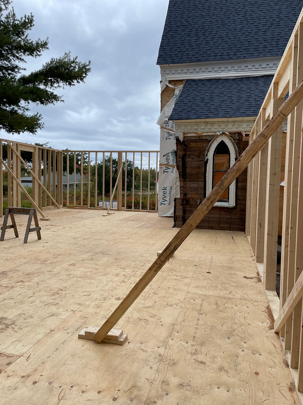 Rallonge à la structure
