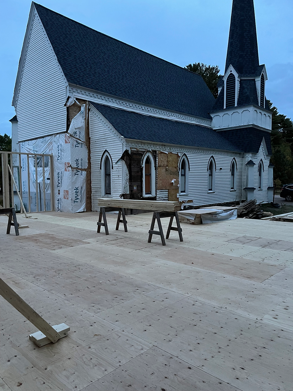 Rallonge à la structure
