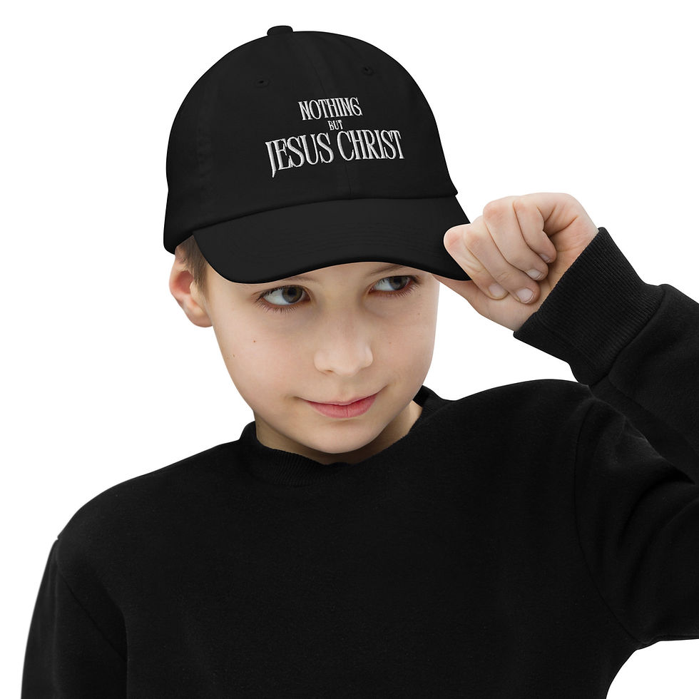 Nothing But Jesus Kids Cap