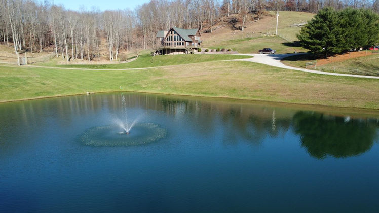 lake and lodge
