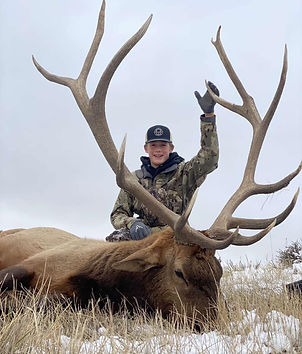 First time elk trophy