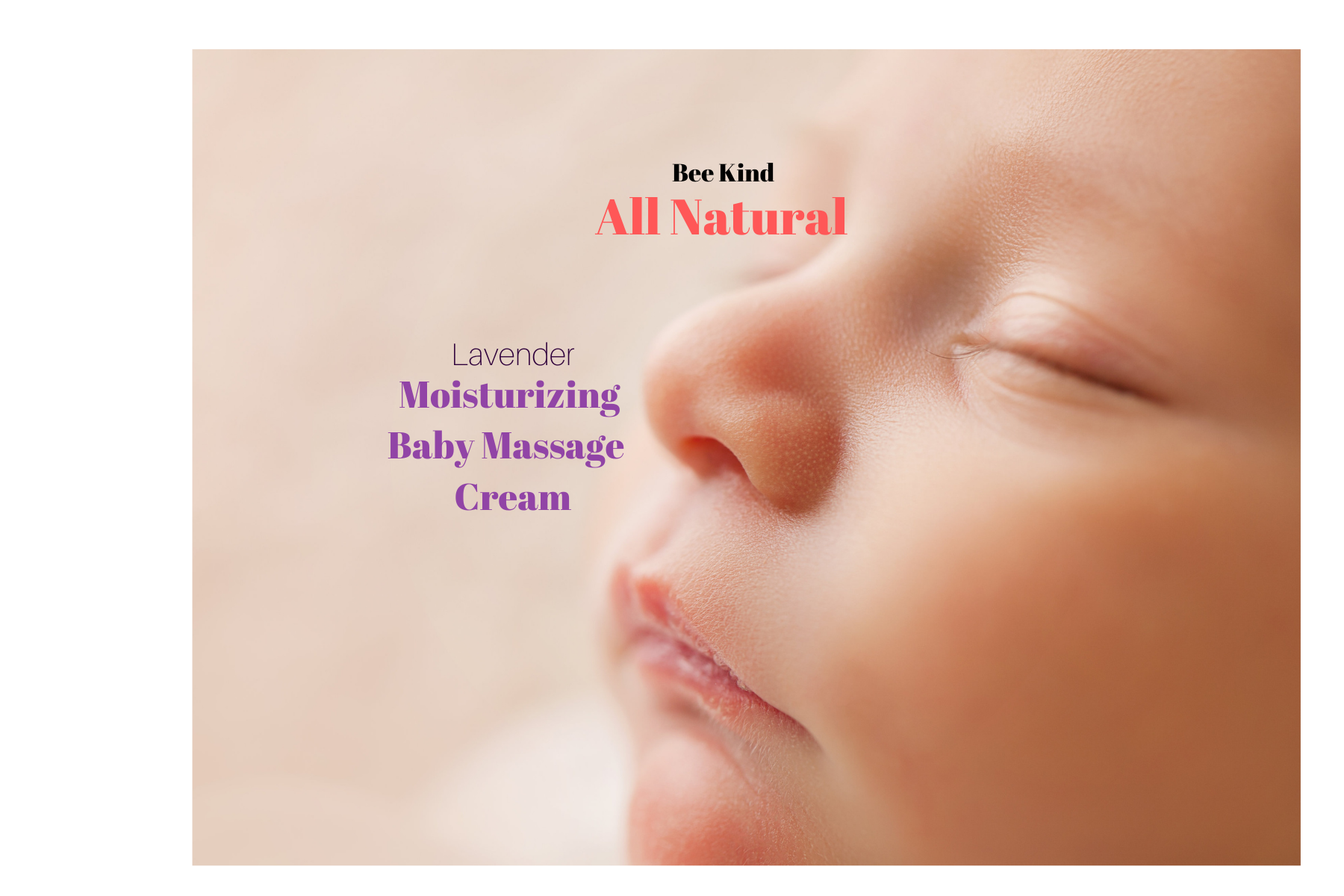 Moisturizing baby massage cream