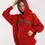 Küçük resim: 2297 Fabi New York Basic Baskılı Şardonlu Cotton Kadın Sweatshirt