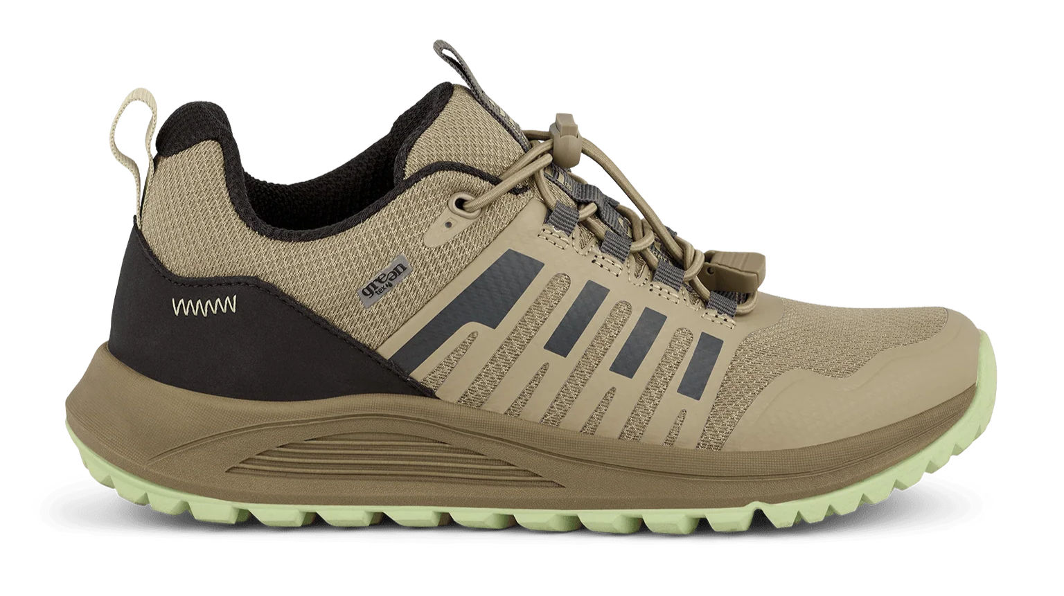 Green Comfort Dame Sko - Track N'Trail Thea - Brown