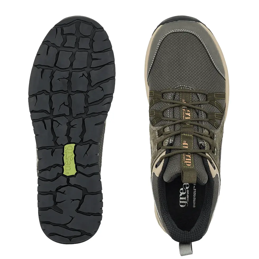 Miniaturebillede: Green Comfort Herre Sko - Path Peter - Varm Grå