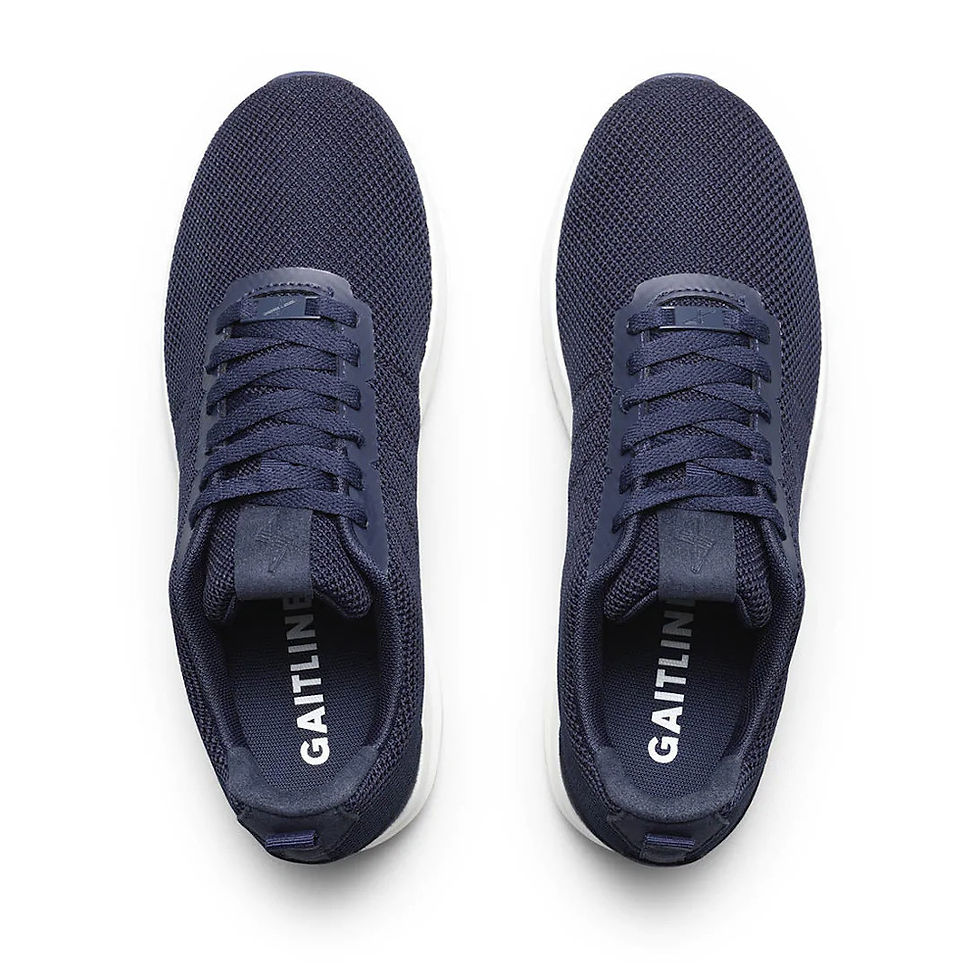 Miniaturebillede: GaitLine Sko - Track Knit - Navy