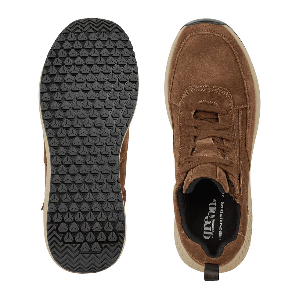 Miniaturebillede: Green Comfort Herre Sko - Vigo Villum - Cognac