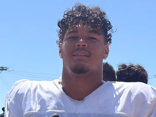 Laguna Beach senior defensive lineman Xavier Brooks, a 6-foot-2, 270-pound Class of 2027 prospect who received his first college offer from Colorado.
