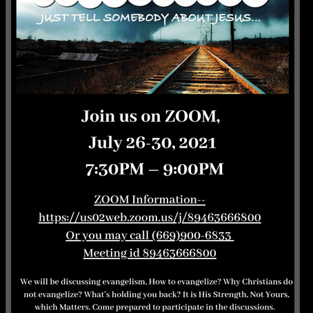 Why Christians do not evangelize?