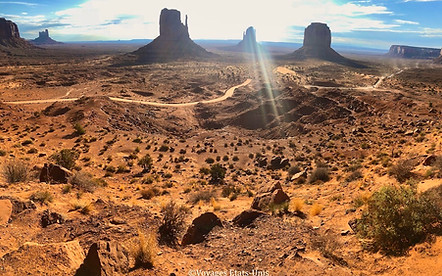 Monument Valley Viewpoint Lever de soleil