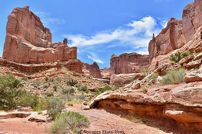 Park Avenue Trail - Arches NP