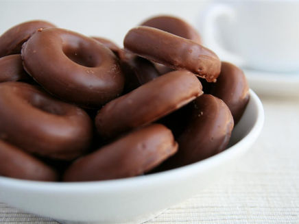 Classic Chocolate Glazed Donuts