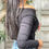 Küçük resim: Front Detailed Black Blouse