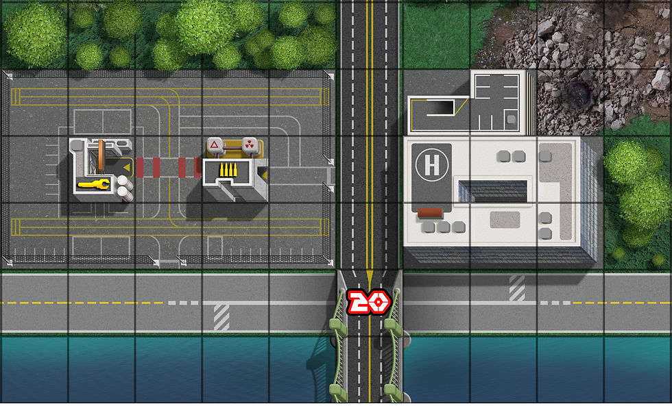 Mech Defense Map