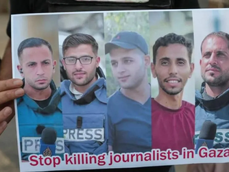 Global press freedom organizations sound desperate call to action as number of Palestinian journalists killed by Israel in Gaza skyrockets