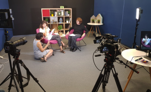 Shhh filming!