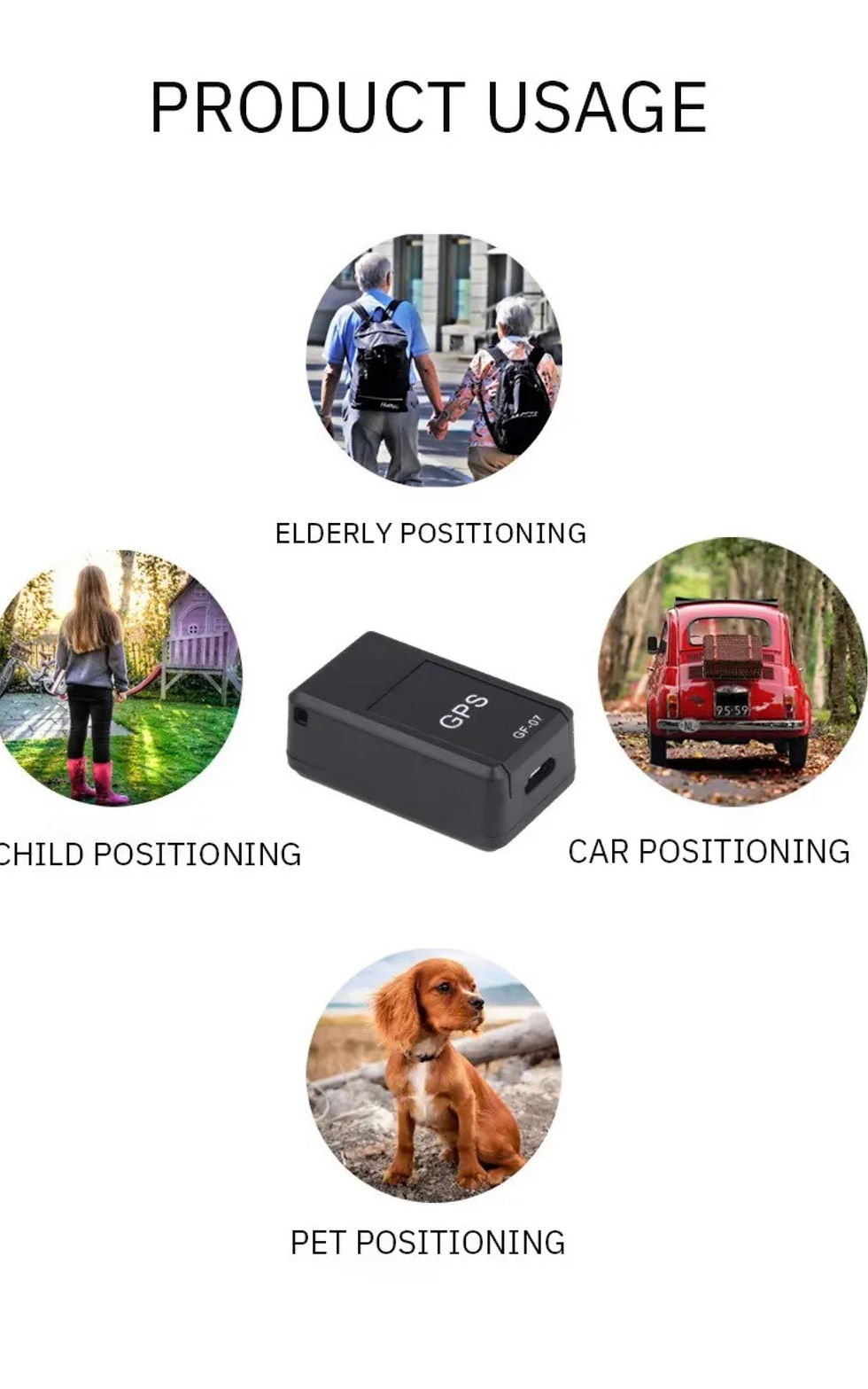 Thumbnail: GPS Locator Small and Strong Magnetic Car Child Anti Theft Loss Booking Vehicle