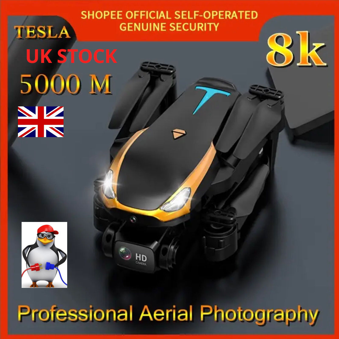 8K Professional Drone 4K HD Aerial Photography 5000m