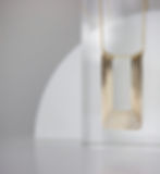 Gold Fill Rectangle necklace featuring 4 gradients of rectangles nestled inside each other. It has a tiered effect, art deco in style. 