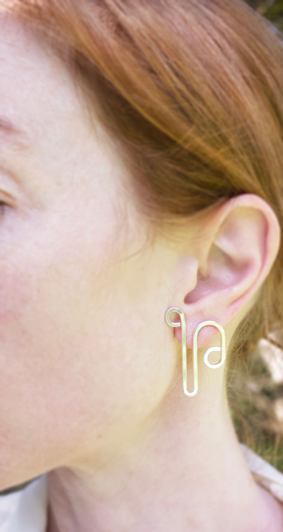 Thumbnail: Loop Earrings - Small Version