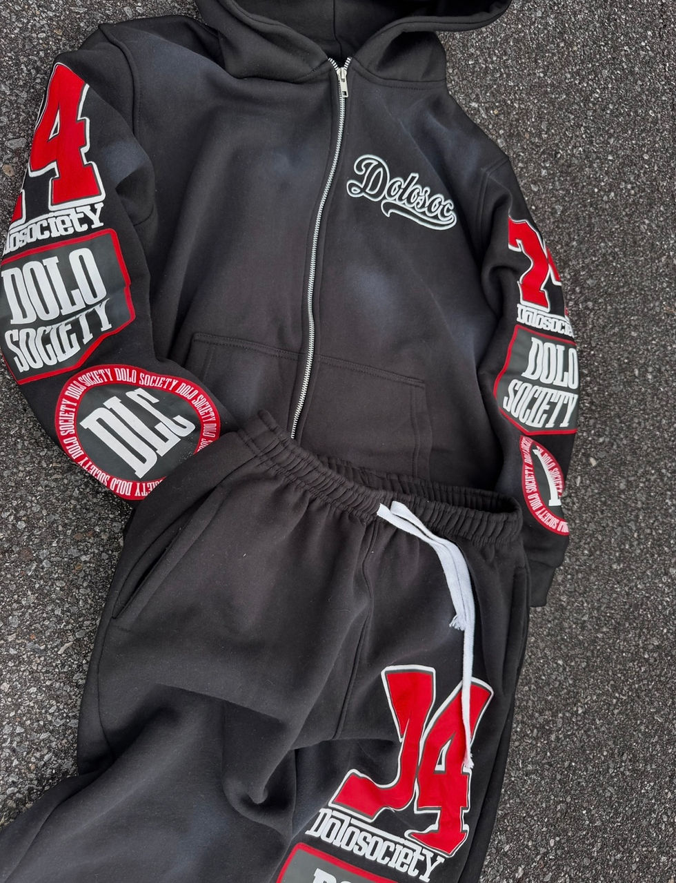 Thumbnail: DOLO SOCIETY 74 JUMPSUIT “BLACK”