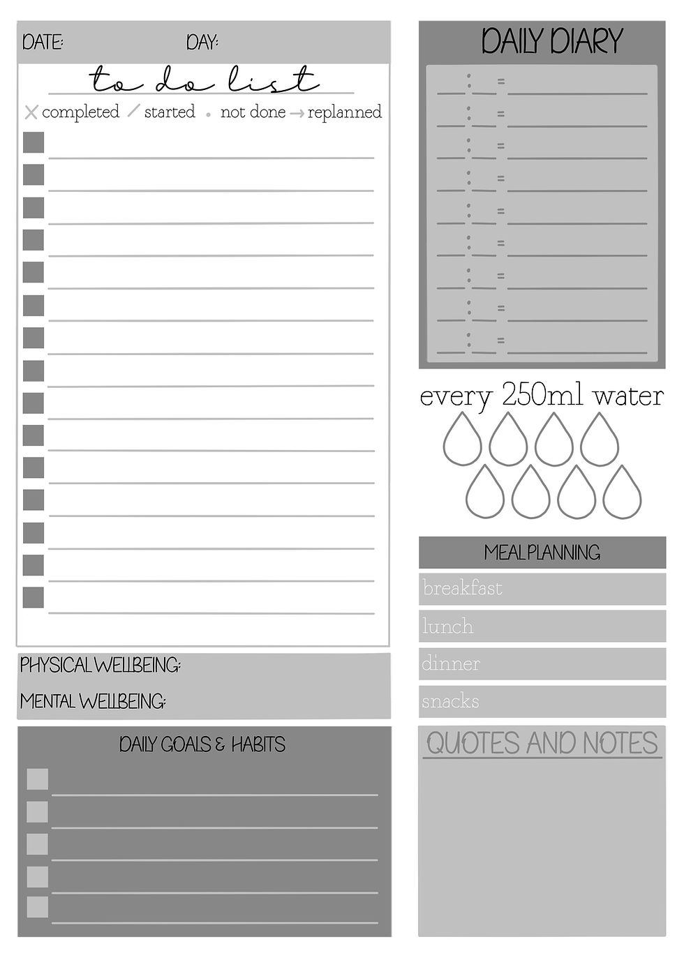 Thumbnail: B GRADE 90 Day Journal - In Control and On A Roll