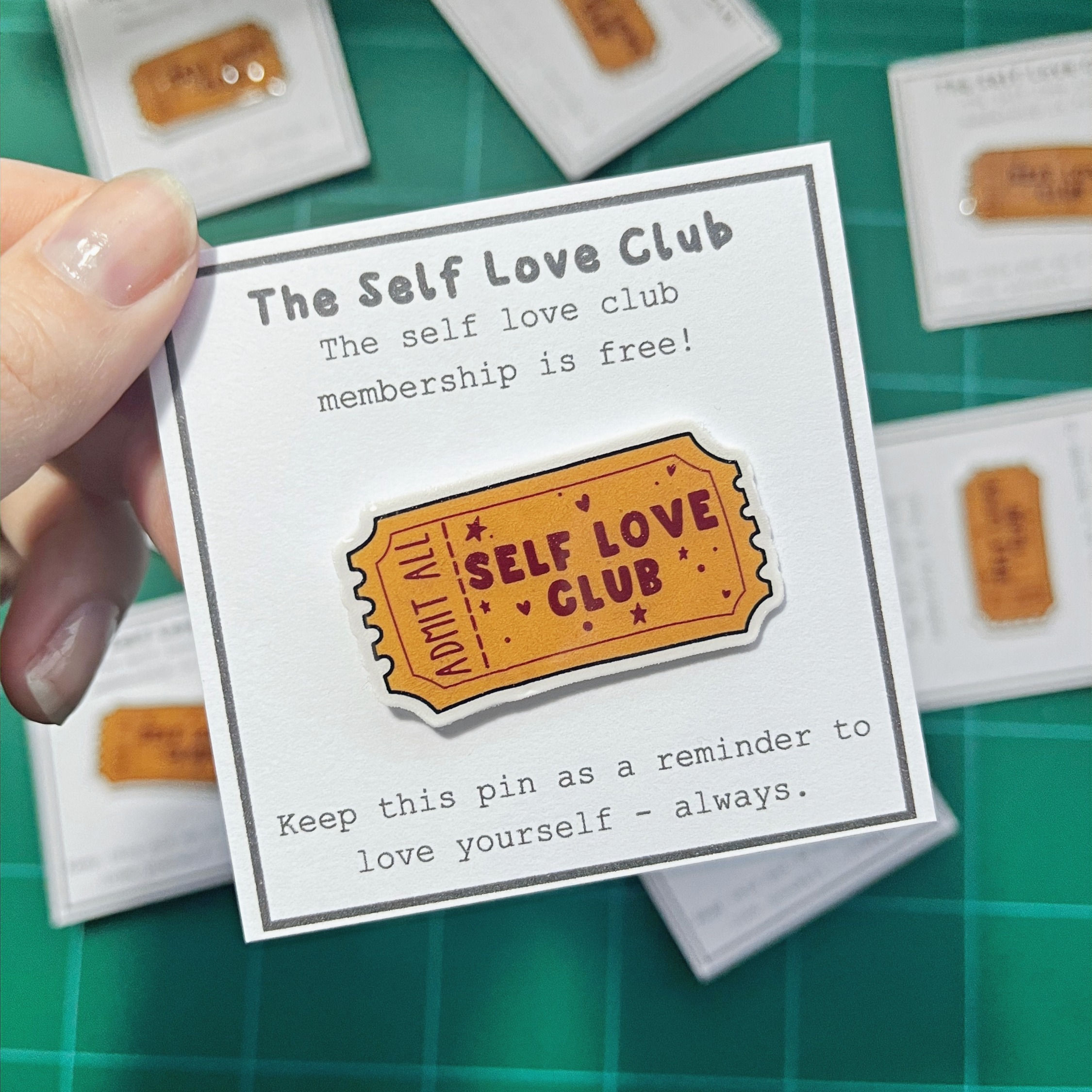 Self Love Club Pin