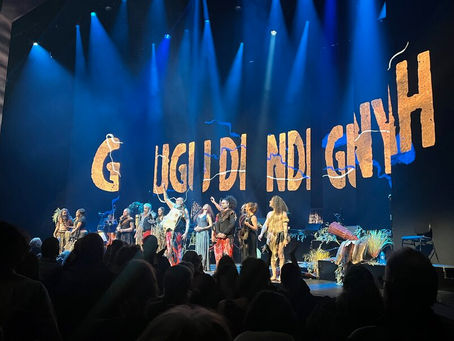 Gugu Dindi Gunyah. Many Rivers. One Home., at Ian Potter State Theatre, Arts Centre Melbourne