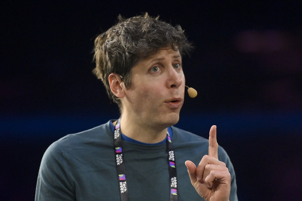 Sam Altman Speaking