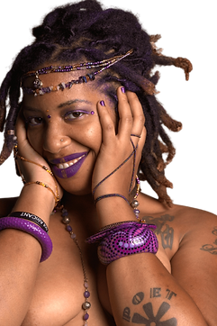 Jaiye - Purple Reign Closeup Beige - Transparent Background.png