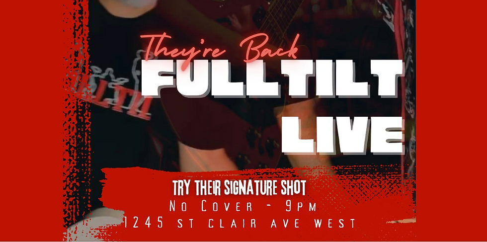 Fulltilt is BACK AT THE CATS CRADLE Live!