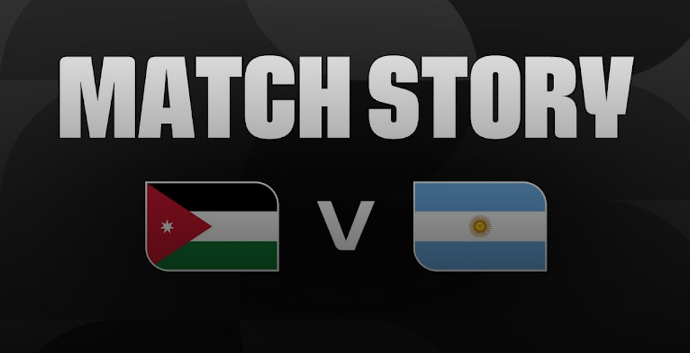 ARGENTINA VS JORDAN