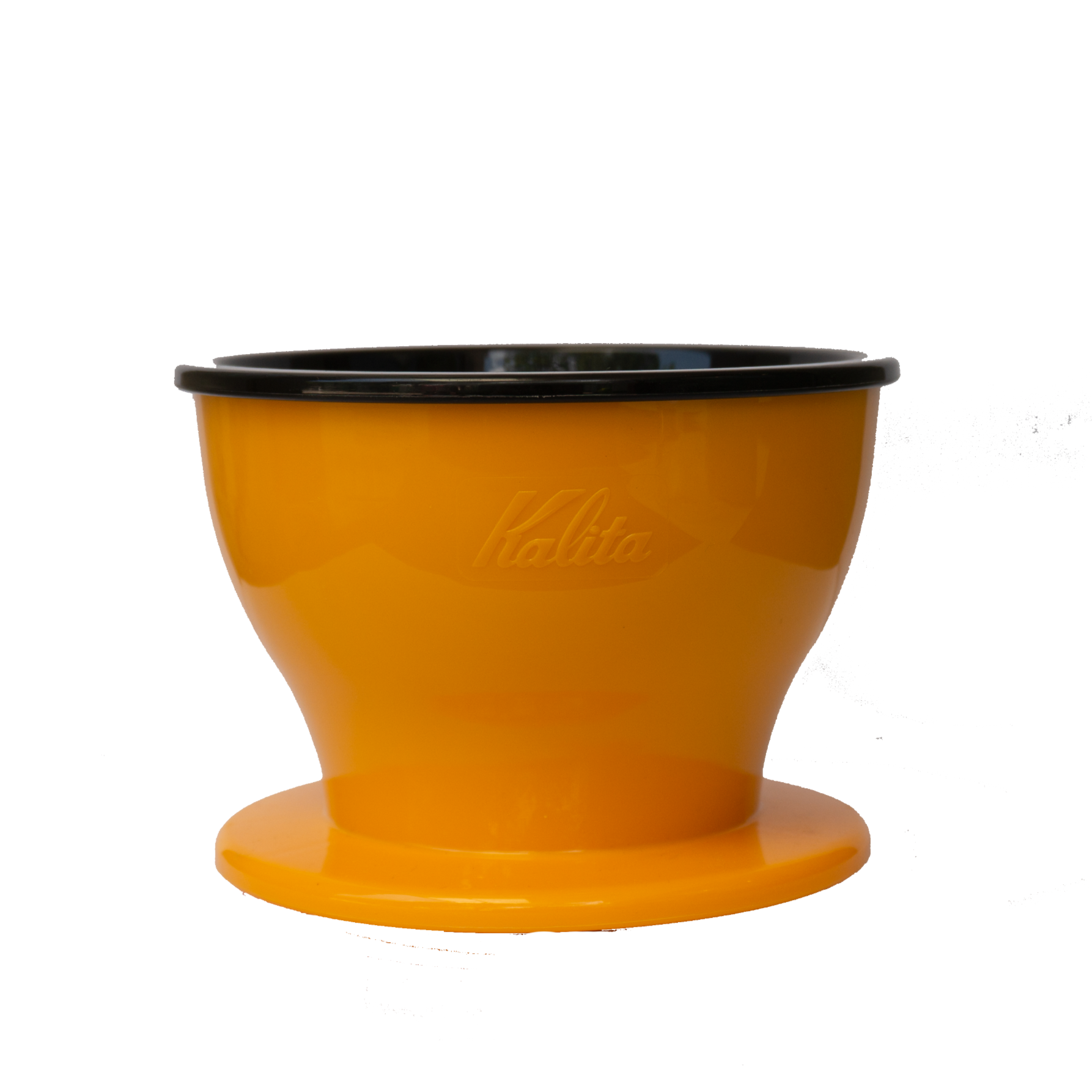 日本 Kalita Dual Dripper 雙層三孔咖啡濾杯Mango yellow