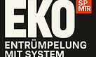 EKO-Logo für ein organisiertes Entrümpelungssystem, gegründet von Szyszka, Pusch, Müller, Tempel und Richter.