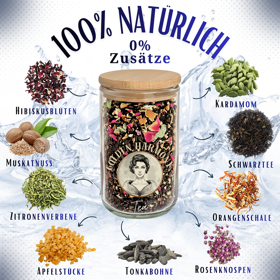 Thumbnail: Teemischung, schwarzer Tee, Premium Tee, darjeeling teemischung, Früchtetee, tee set mit kanne