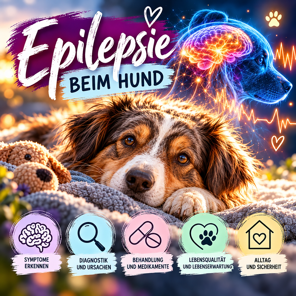 Epilepsie beim Hund – umfassender Ratgeber zu Symptomen, Ursachen, Diagnostik, Medikamenten und Lebenserwartung