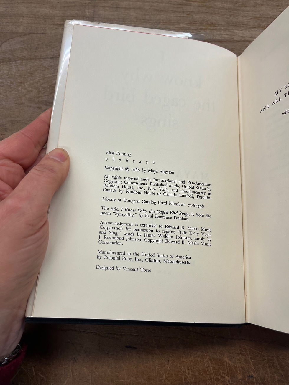 Thumbnail: I Know Why the Caged Bird Sings,  Maya Angelou (1969)