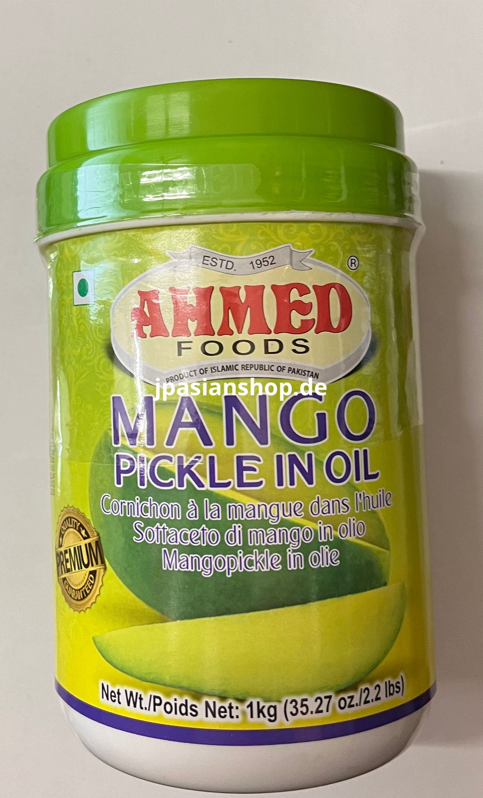 Ahmed Mango in Oil 1Kg 