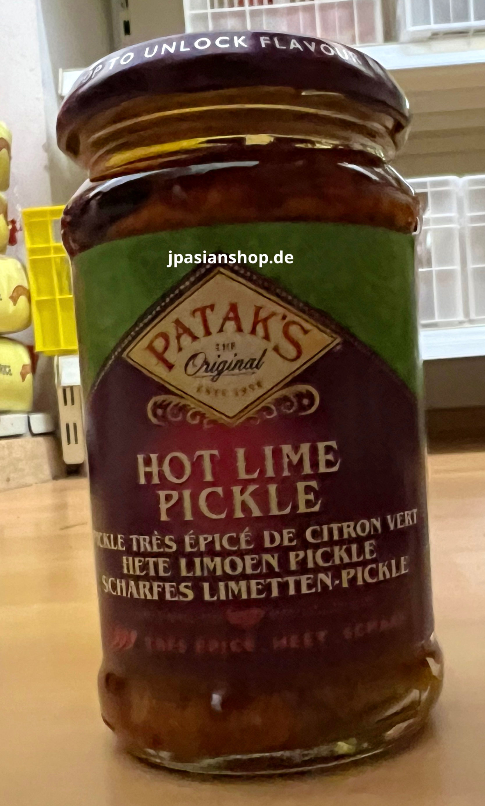 Patak‘s Hot Pickle Lime 283g