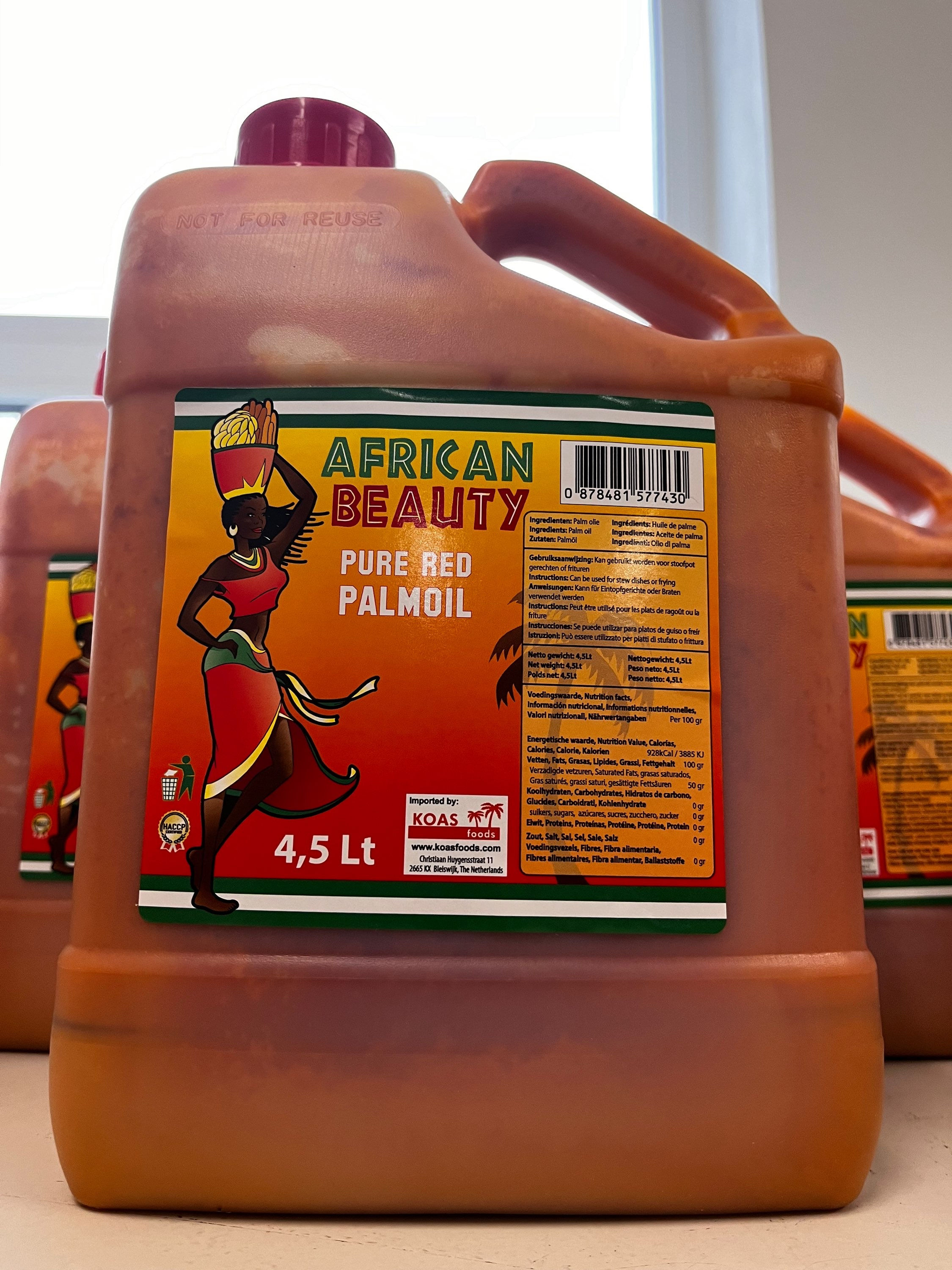 Palmöl African Beauty 4,5L