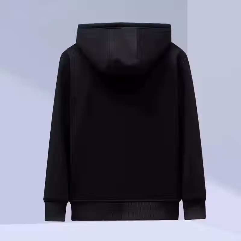 Thumbnail: Men's Autumn Winter Thickened Lamb Velvet Hooded 