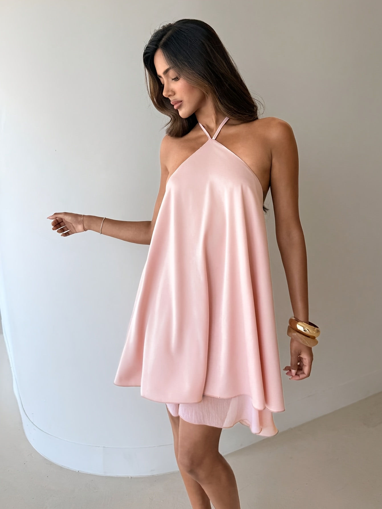 Women's Summer New Fashion Elegant Halter Neck