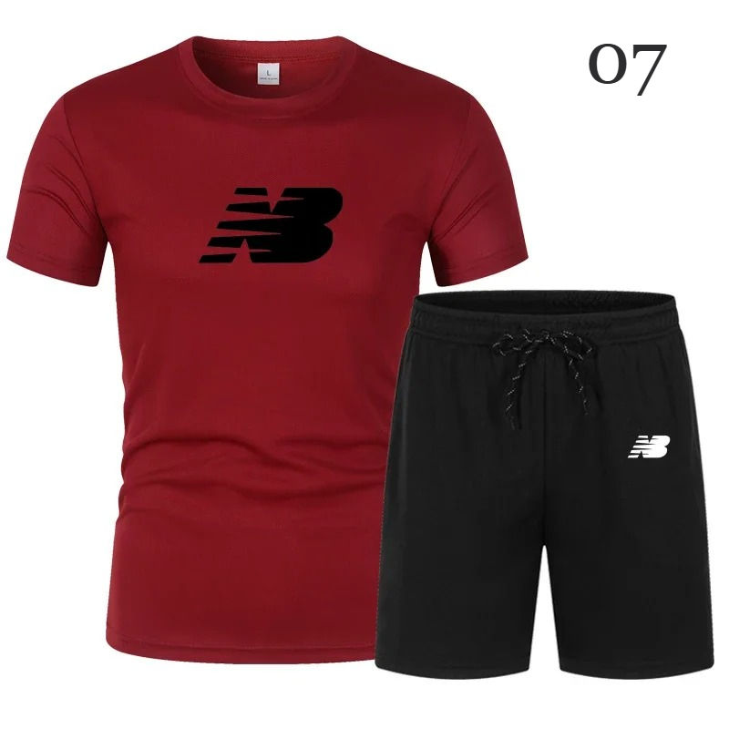 Thumbnail: Brand men's sports suit, high-quality casual wear, breathable, comfortable, fash