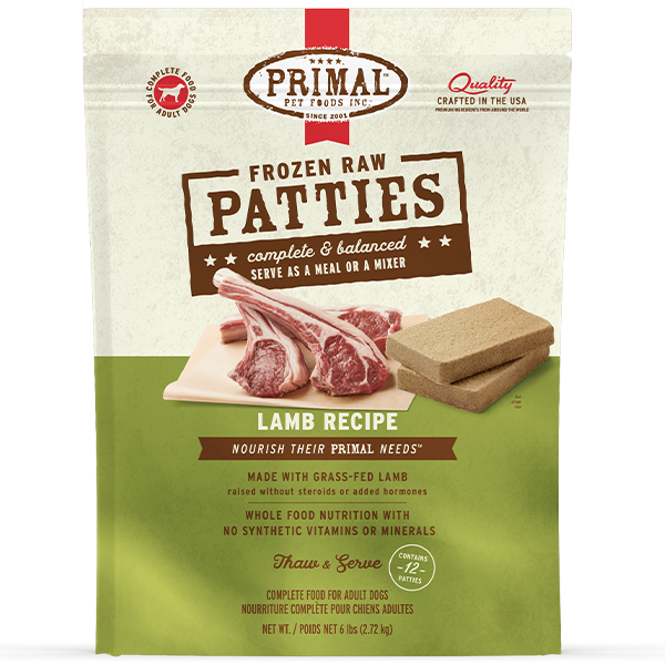 Primal Lamb Patties 6lbs