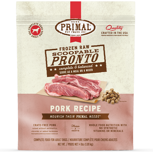 Primal Pork Pronto 4lbs