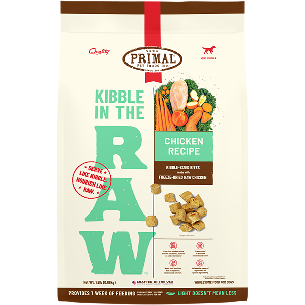 Primal Kibble In The Raw Chicken 1.5lbs
