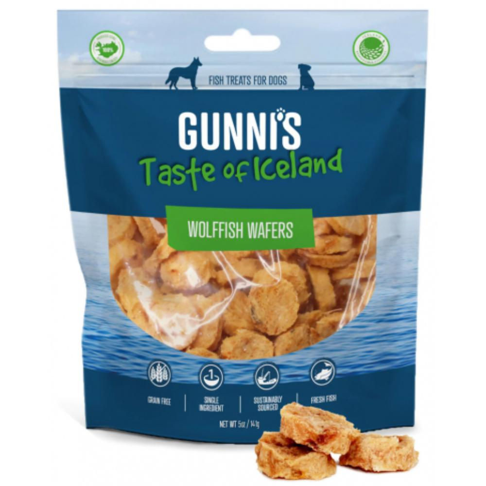 Gunni's Wolffish Wafers 141g